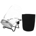 Wide Mouth Sprouting Jar Stand Kit with Stainless Steel Screen Lids