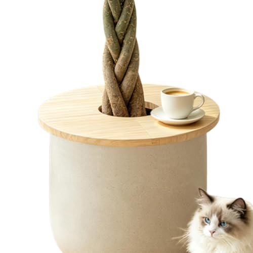 Planter Cover Wooden Split Soil Grid Protector – Flower Pot Guard Set