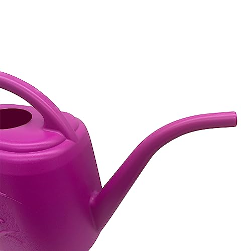 Plant Watering Can - Plastic for Indoor and Outdoor Home Plant - 1/2 Gallon - Rose Red - view 3