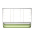 9.5ft Long Tomato Metal Frame Trellis, Garden Trellis for Climbing Plants Like Cucumber Beans Tomatoes & Vines, (Garden Beds Not Included)