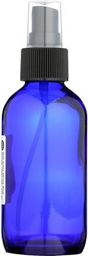 Blue Glass Bottle with Misting Spray Top, 4 Fl Oz - view 5