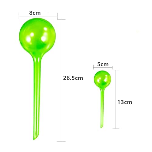 Irrigation System forgarden 5pcs Automatic Plant Water Feeder Plastic Ball Indoor Outdoor Flowers Water Cans Flowerpot Drip Irrigation Device Garden Sprinkler(3pc White Big) - view 2