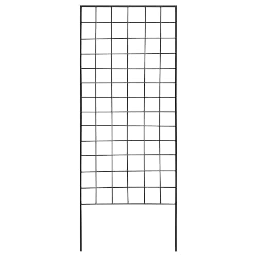 American Garden Works STNMB Narrow Screen Trellis, Black 64.25"H