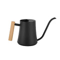 Black Watering Can for Indoor Plants, 1L/35oz Stainless Steel