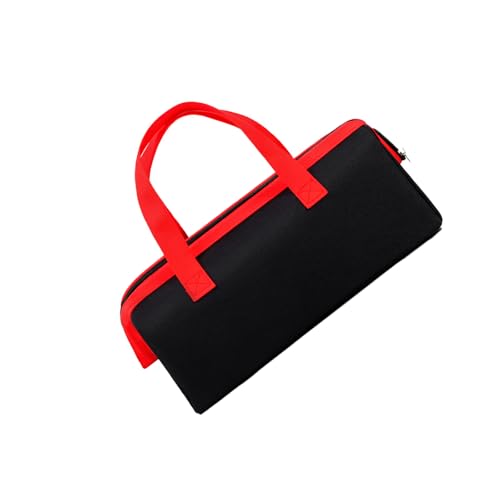 Compact Storage Carrier for Tools, Wide Access, Thickened 600D, Ample Space, Dimensions 12 by 5.7 Inches Zipper Bag