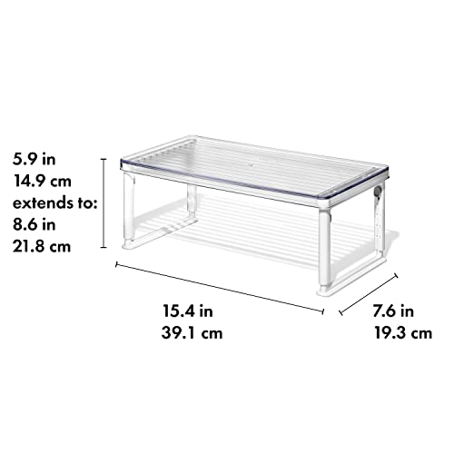 Good Grips Adjustable Height Fridge Shelf Riser - view 6