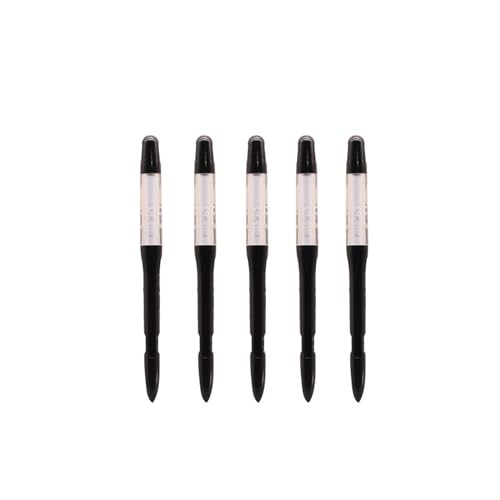 Aquameter - Small - Black - Bundle of 5 - Leave-in Soil Moisture Meter for Potted Plants - Plant Water Sensor - Refillable
