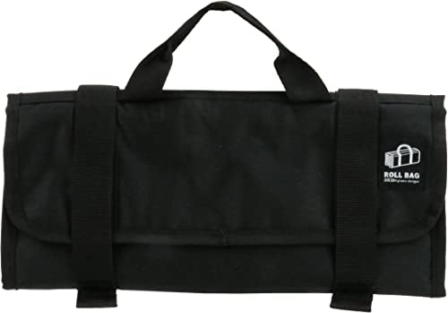 SK11 Roll Bag, S, 13.8 x 11.0 inches (350 x 280 mm), Tool Storage, Black/Red