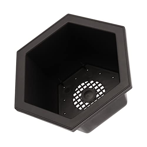 5 Pack Bonsai Pots, Hexagon Built in Mesh Plastic Bonsai Training Pots with Trays, Plant Flower Tree Growing Bonsai Planter for Garden Supplies, Yard, Office, Room, Balcony,7.4 Inch - view 4