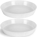 14 Inch (12 inch Base), Case of 2, Plant Saucers