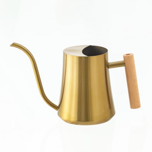 Indoor Watering Can for House Plant & Small Bonsai (1L, Brass Gold) - view 7
