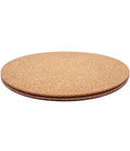 Cork Plant Coasters, Double Layers Cork Plant Mats, 12 Inch, 2 Pcs
