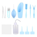 12pcs Mini Succulent Plant Tools Kit, Plastic Potting Gardening Set