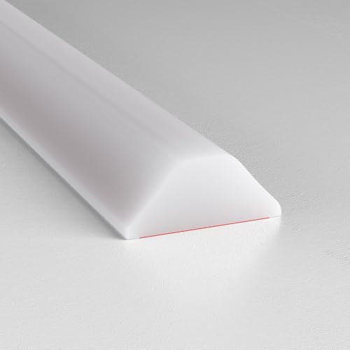 Collapsible Shower Threshold Water Dam Shower Barrier, 98 Inch