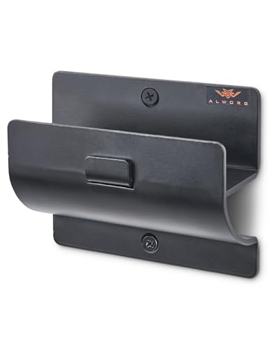 Ladder Hook - Black Heavy Duty Garage Wall Hanger - Utility Tool Storage