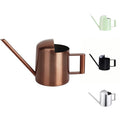 Mini Watering Can, 10oz/300ml Stainless Steel Long Spout Small Watering Can for Indoor Plants Succulents, Herbs (Bronze)