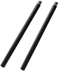 ONLY Outdoor Shepherd Hook Extension Poles, 2-Pack, Matte Black. NOT for Any Other Brand.