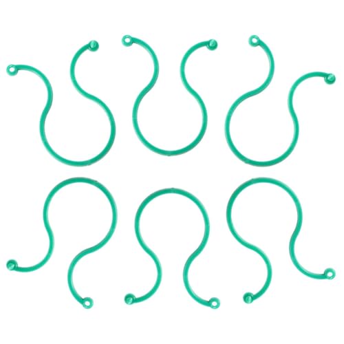 100pcs Plant Twist Clip Ties, Reusable Plastic Supports