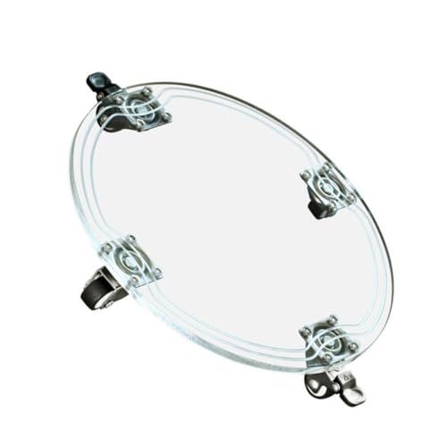 Acrylic Flowerpot Base Tray with Wheels for Movable Indoor Plant Pots