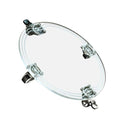 Acrylic Flowerpot Base Tray with Wheels for Movable Indoor Plant Pots