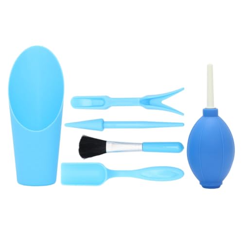 6pcs Succulent Planting Tool Set, Plastic Shovel Brush Bucket Kit