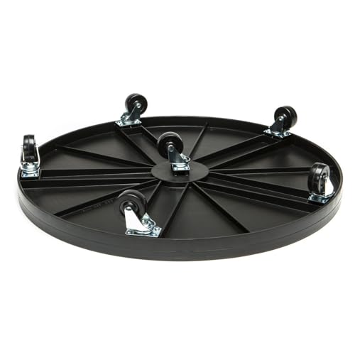 DeVaultEnterprises Devault 23.5 Inch Plant Dolly, Heavy Duty Rolling Plant Caddy with Wheels for Large Pots and Planters, 500 lb Capacity, Made in USA (1, Black) - view 3