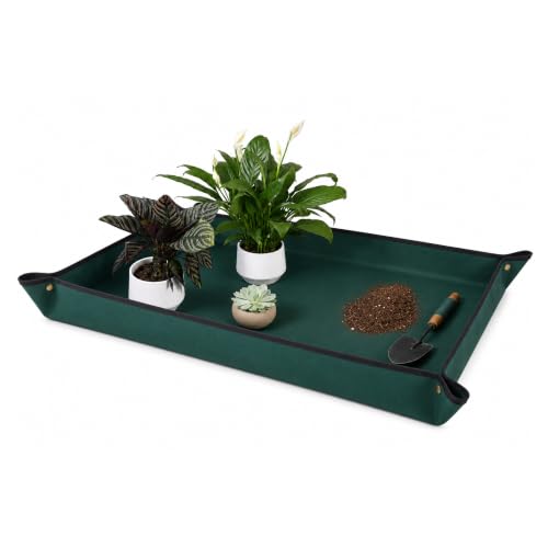 Repotting Mat for Indoor Plants, Garden Hand Tool for Bonsai, Oxford, 43.3“