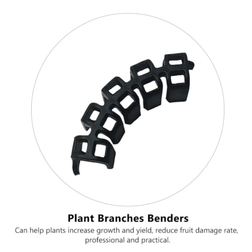 100pcs Plastic Plant Stem Bending Clips for 90 Degree - view 6
