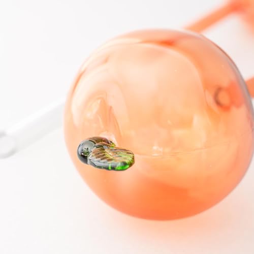 Glass Plant Watering Globes, Peaches - view 4