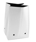 Grow Bags Thick Plastic Grow Bags for Potting, Seedlings, Rootings, 3 Gallon 50 Pack, White