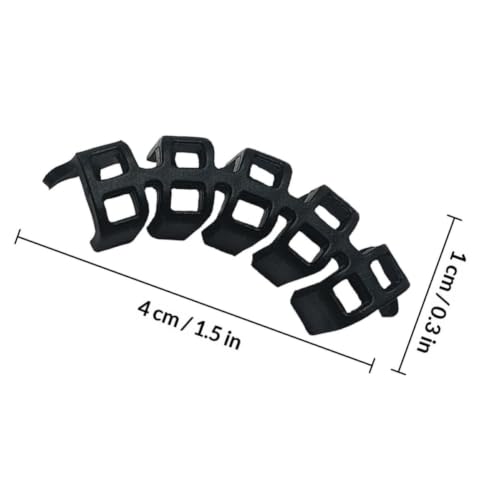 100pcs Plastic Plant Stem Bending Clips for 90 Degree - view 2