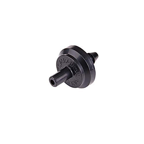 PC4010B 1 GPH Pressure Compensating Drippers, Drip Irrigation Emitters for Drip Irrigation Gardening System, Maintains Constant Water Flow, 10-Pack, Black
