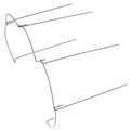 5pcs Green Iron Arc Plant Trellis Support Bracket for Climbing Plants