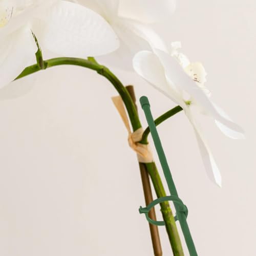 30.6x0.7x0.7cm Plastic Orchid Plant Stakes with Clips for Pots - view 4