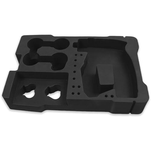 EVA Foam Tool Box Insert – Precision-Cut Organizer for Drills & Drivers - Easy Storage, Durable, Lightweight, Quick Setup, Fits Modular Tool Box Systems (Black)