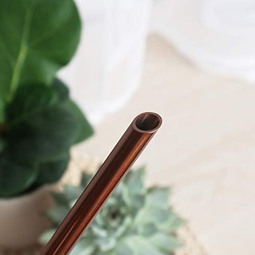 Mini Watering Can, 10oz/300ml Stainless Steel Long Spout Small Watering Can for Indoor Plants Succulents, Herbs (Bronze) - view 5