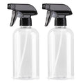 Spray Bottle for Plant - 12.85oz/380ml Fine Mister Plastic Empty Spray Bottles, Clear Water Spray Bottle for Plants, Hair, Cleaning - BPA Free - Leak Proof