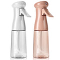 Spray Bottle For Hair, Continuous Mister, Fine Mist (2 Pack, 6.8 OZ)