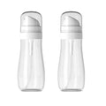 Small Spray Bottle with Fine Mist, 2 Pack 3.4oz/100ml TSA Approved Travel Size, Refillable Empty Mister Spray Bottles for Hair, Face, Plants, Cleaning, Cosmetics & Essential Oils