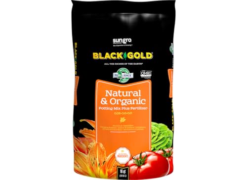 Black Gold Potting Mix - Natural & Organic, Indoor Use, Bulk Potting Soil - 16 Qt - Organic Material - view 3