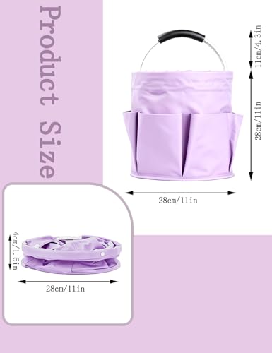 Cleaning Caddy with Handle, for Cleaning Supplies Organizer Bucket - view 2