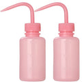 2-Pack Tattoo Wash Bottle 150ml | 5oz Water Squirt Bottle for Succulent Watering & Medical Use - Pink
