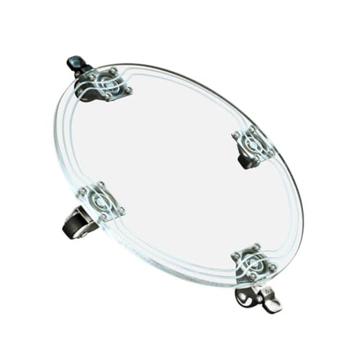 Acrylic Plant Pot Support Tray with Wheels for Moving Containers