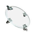 Acrylic Plant Pot Support Tray with Wheels for Moving Containers