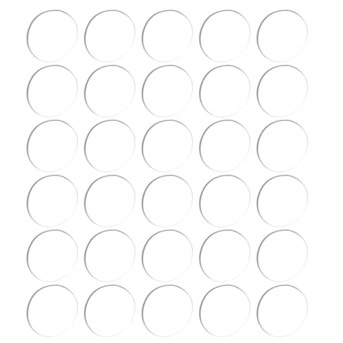 30pcs Silicone Rubber Furniture Pads Non Slip Anti Wear Protection