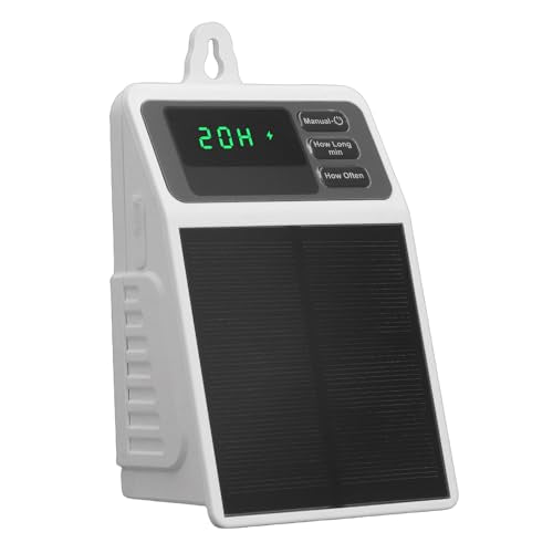 Solar Drip Irrigation Sys for Balcony Patios,14.96in,Prevents