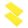 2pcs Plant Tube Organizer Rack Plastic Floral Display Stand