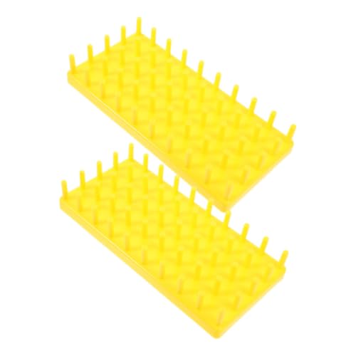 2pcs Plant Tube Organizer Rack Plastic Floral Display Stand