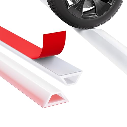 Collapsible Shower Water Dam Self-Adhesive Silicone Water Stopper Barrier Keeps Water Inside Threshold Dry and Wet Separation Retention System Suitable for Bathroom (39 Inch, Transparent)