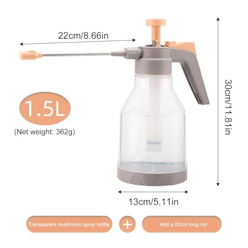 Ergonomic Plant Watering Can Pots Container Long Reach Spout Nonslip Grip Perfect for Pots Window Boxes Indoor Garden Sprayer Bottle for Car Detailing - view 4